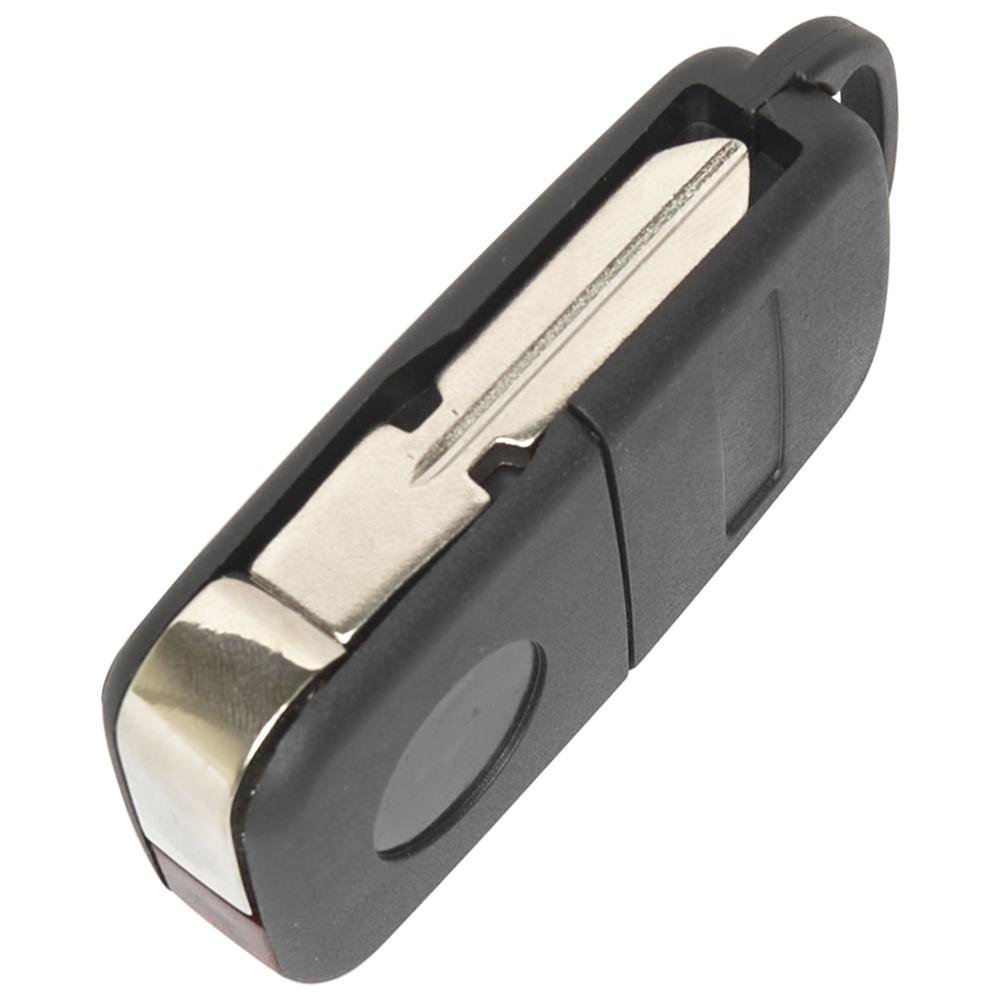 Выкидной корпус ключа на 3 кнопки Mercedes W168 W124 W202 W203 W638 W163 SLK Vito (широкое лезвие HU39)