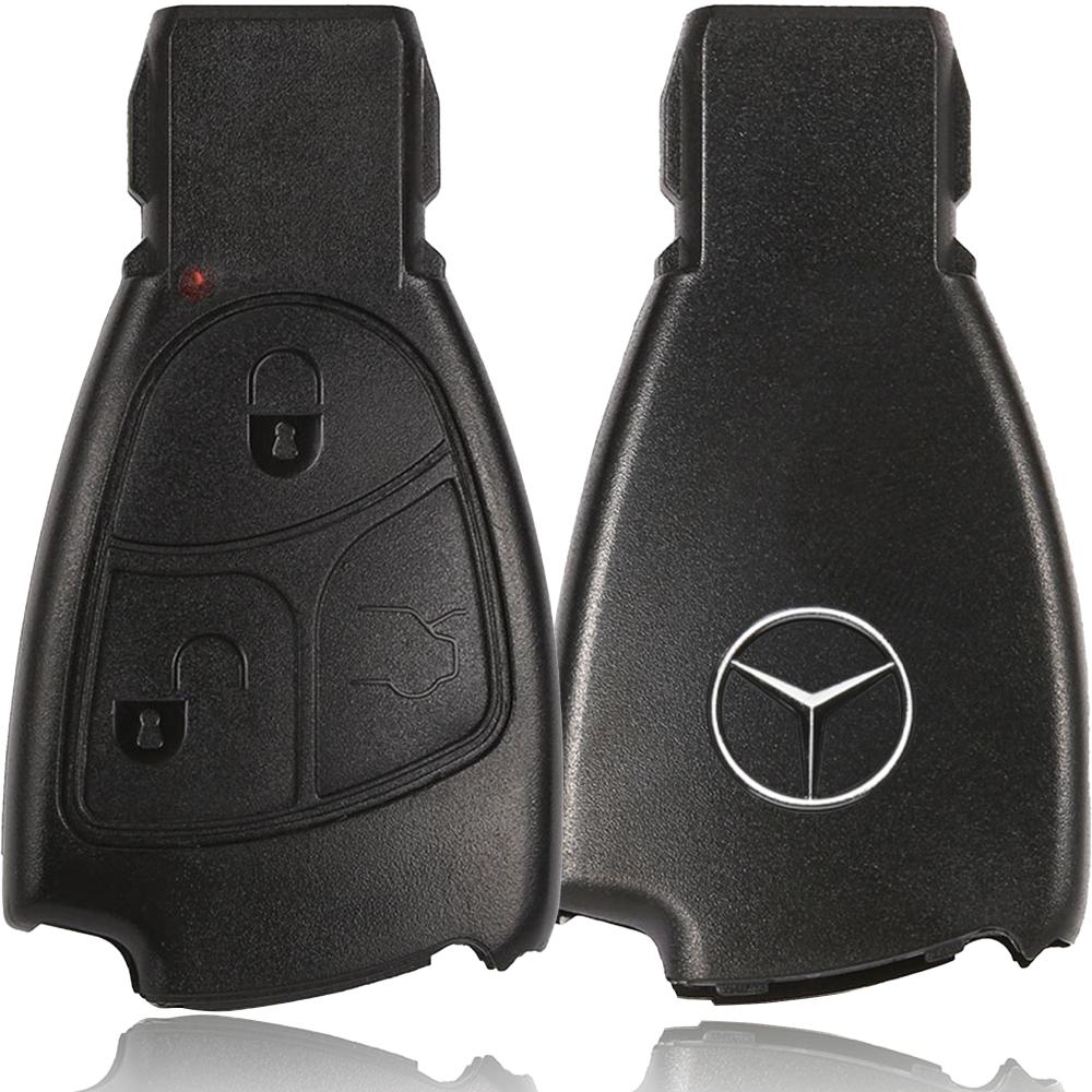  Корпус ключа Mercedes на 3 кнопки (маленька рибка) W168, W202, W203, W208, Vito W639, W210,L ML (Series / Class : A B C E )