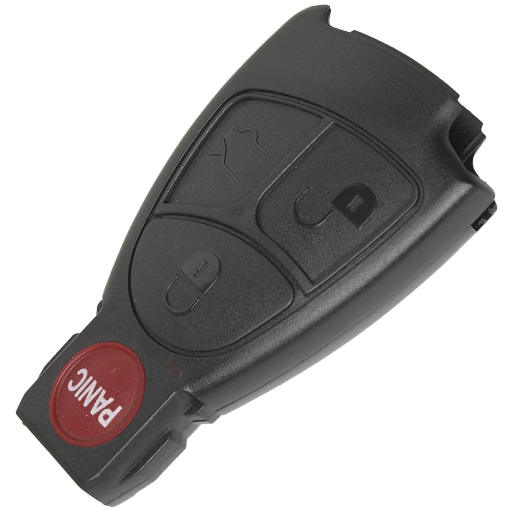 Корпус ключа на 3 кнопки Mercedes W168 , W202 , W203 , W204 , W210 , W211 , W164 , W251 , W220 , Sprinter , Vito W639 , Viano W639 , CLK , SLK , CL , ML , GL ( кнопка Panic )
