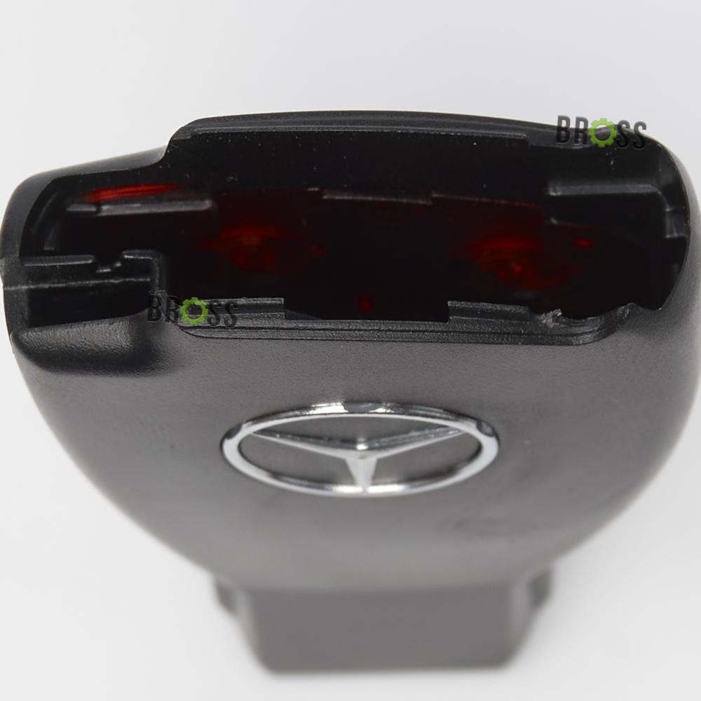 Корпус ключа на 3 кнопки Mercedes W168 , W202 , W203 , W204 , W210 , W211 , W164 , W251 , W220 , Sprinter , Vito W639 , Viano W639 , CLK , SLK , CL , ML , GL ( маленькая рыбка Мерседес )