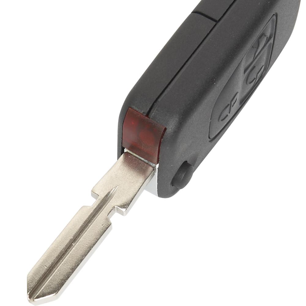 Выкидной корпус ключа на 3 кнопки Mercedes W168 W124 W202 W203 W638 W163 SLK Vito (широкое лезвие HU39)