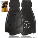  Корпус ключа Mercedes на 3 кнопки (маленька рибка) W168, W202, W203, W208, Vito W639, W210,L ML (Series / Class : A B C E )