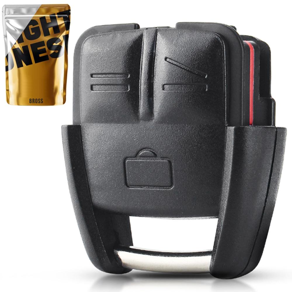 Корпус ключа на 3 кнопки Opel Astra G , Opel Zafira A , Opel Frontera B , Omega A , Opel Vectra (БЕЗ МЕСТА ПОД АККУМУЛЯТОР)