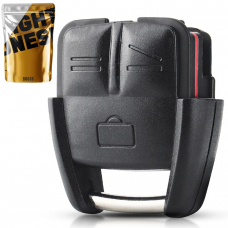 Корпус ключа на 3 кнопки Opel Astra G , Opel Zafira A , Opel Frontera B , Omega A , Opel Vectra (БЕЗ МЕСТА ПОД АККУМУЛЯТОР)