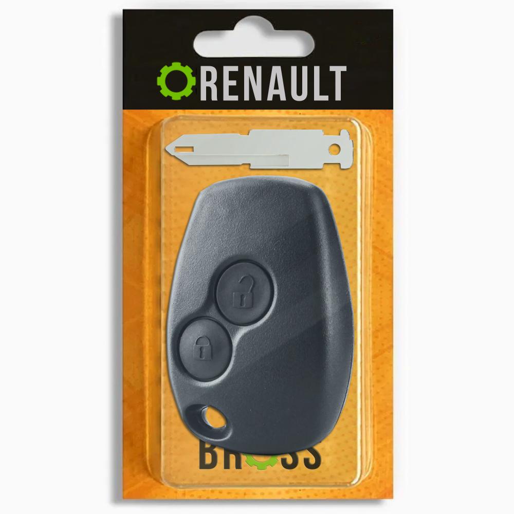 Корпус ключа Opel Vivaro , Movano , Nissan Primastar , Interstar , Renault Master , Twingo , Logan , Trafic , Kangoo , Clio , Dacia , Sandero на 2 кнопки ( з місцем під батарейку , лезо NE72 )