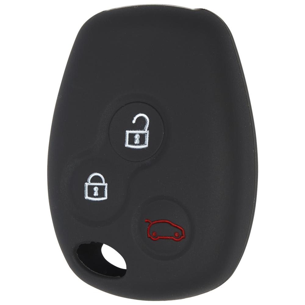Чехол ключа на 3 кнопки Renault Master, Twingo, Logan, Trafic, Kangoo, Clio, Dacia, Sandero, Opel Vivaro, Movano, Nissan Primastar