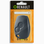 Корпус ключа на 2 кнопки Opel Vivaro , Movano , Nissan Primastar , Interstar , Renault Master , Twingo , Logan , Trafic , Kangoo , Clio , Dacia , Sandero ( с местом под батарейку , лезвие VA2 )