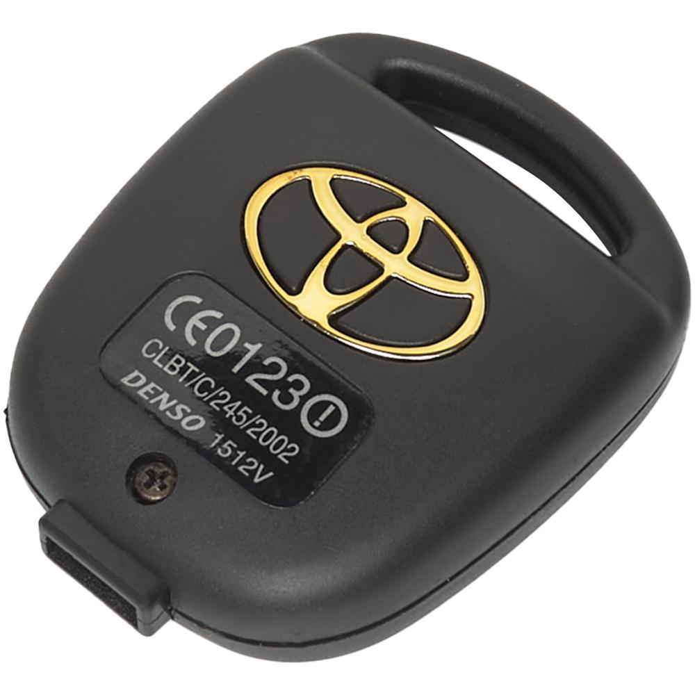 Корпус ключа на 3 кнопки Toyota Avensis , Corolla , RAV 4 , Camry 30 , Land Cruiser 100 ( J100 ) (под оригинальное лезвие)