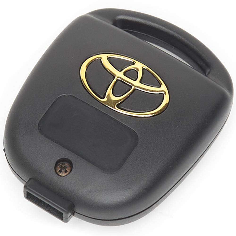Корпус ключа на 2 кнопки Toyota Avensis , Corolla , RAV 4 , Camry 30 , Land Cruiser 100 ( J100 ) (под оригинальное лезвие)