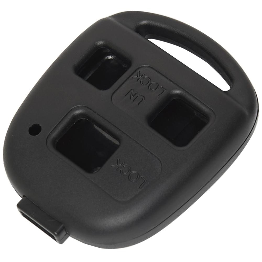 Корпус ключа на 3 кнопки Toyota Avensis , Corolla , RAV 4 , Camry 30 , Land Cruiser 100 ( J100 ) (под оригинальное лезвие)