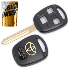 Корпус ключа на 3 кнопки Toyota Avensis , Corolla , RAV 4 , Camry 30 , Land Cruiser 100 ( J100 ) (лезвие TOY47)