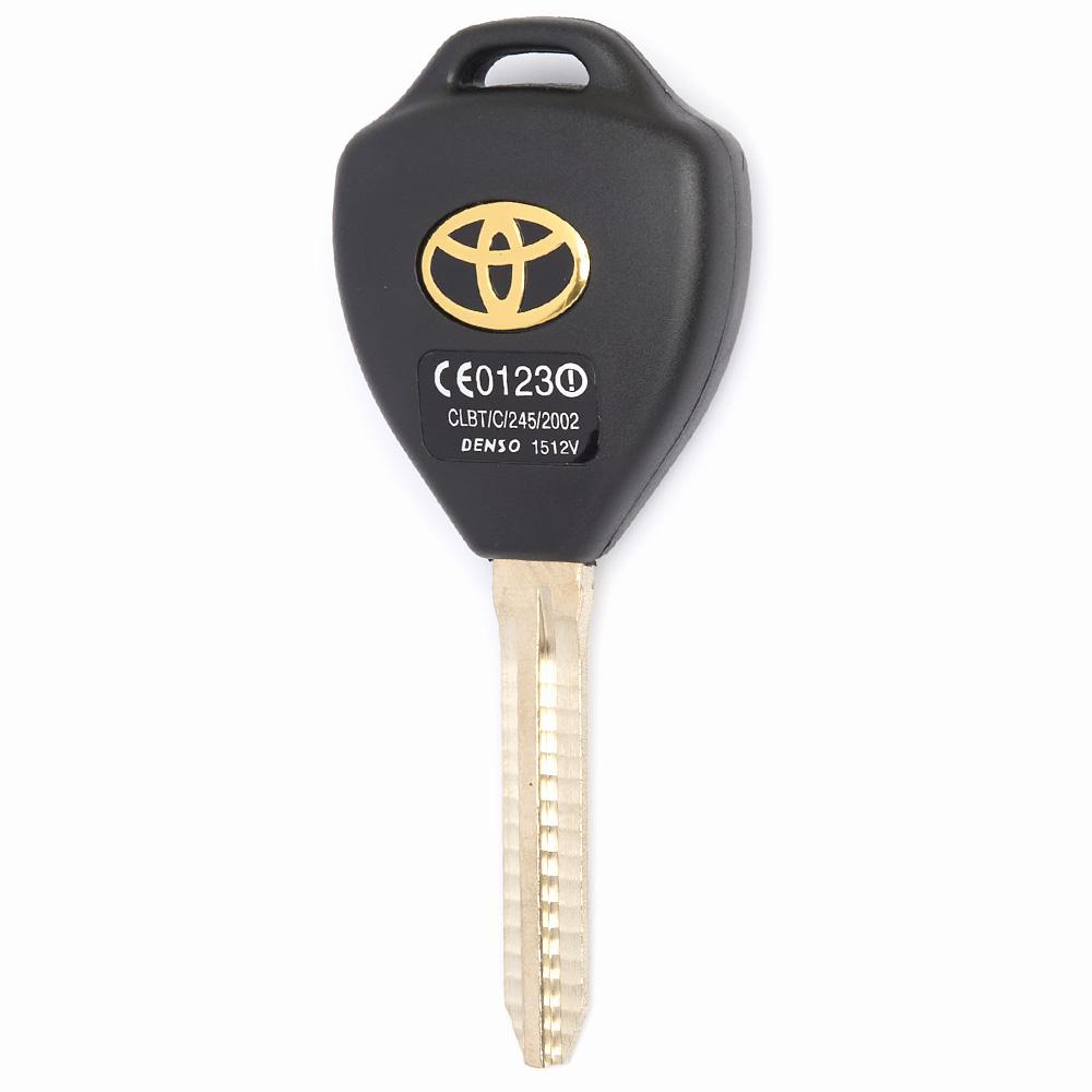 Корпус ключа на 3 кнопки Toyota Camry 40, Corolla , RAV4 , Avensis (кнопка боковой двери, лезвие TOY48) 