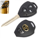 Корпус ключа на 3 кнопки Toyota Camry 40, Corolla , RAV4 , Avensis ( кнопка багажника ) 