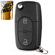 Выкидной корпус ключа на 2 кнопки Volkswagen Golf 4 , Bora , Jetta , New Beetle , Passat B5 4DO837231R , 4D0837231N , 4D0837231A