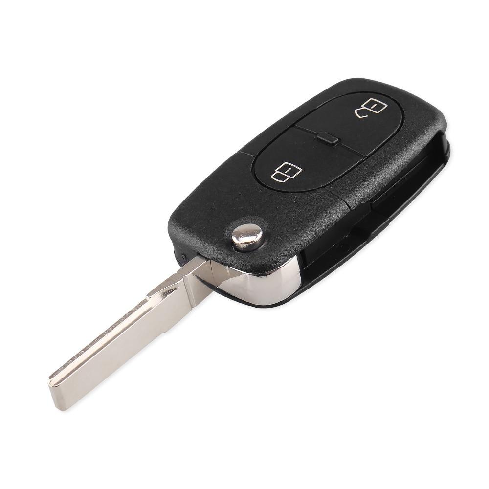 Выкидной корпус ключа на 2 кнопки Volkswagen Golf 4 , Bora , Jetta , New Beetle , Passat B5 4DO837231R , 4D0837231N , 4D0837231A