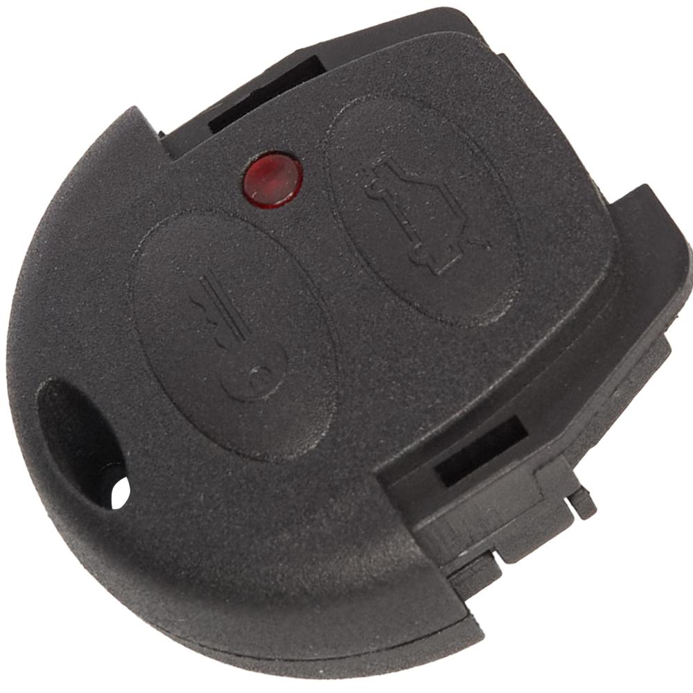 Корпус ключа на 2 кнопки Volkswagen Touran Caddy Skoda Seat Ibiza Leon Cordoba (лого VW)