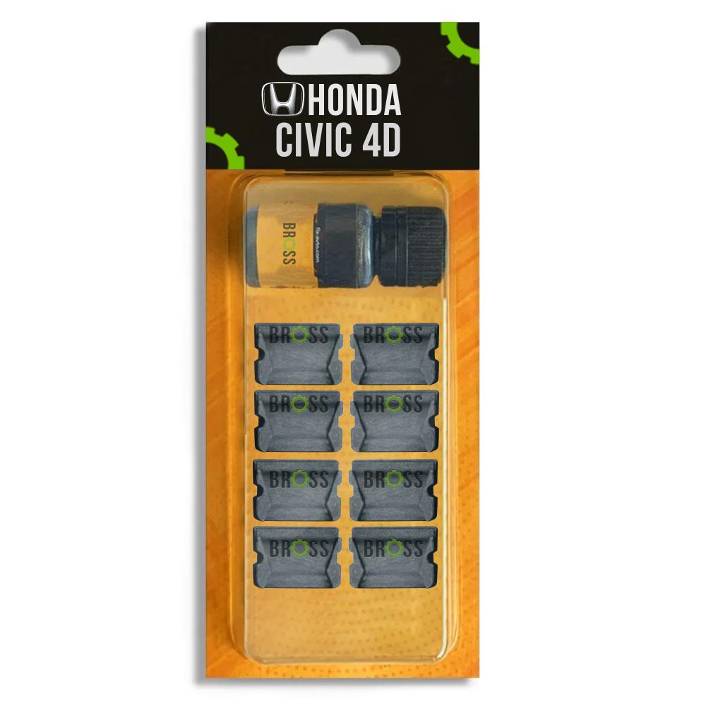 Ремкомплект ограничителей на 4 двери Honda Civic 4D (8G 2005-2011) (ТОП КАЧЕСТВО)