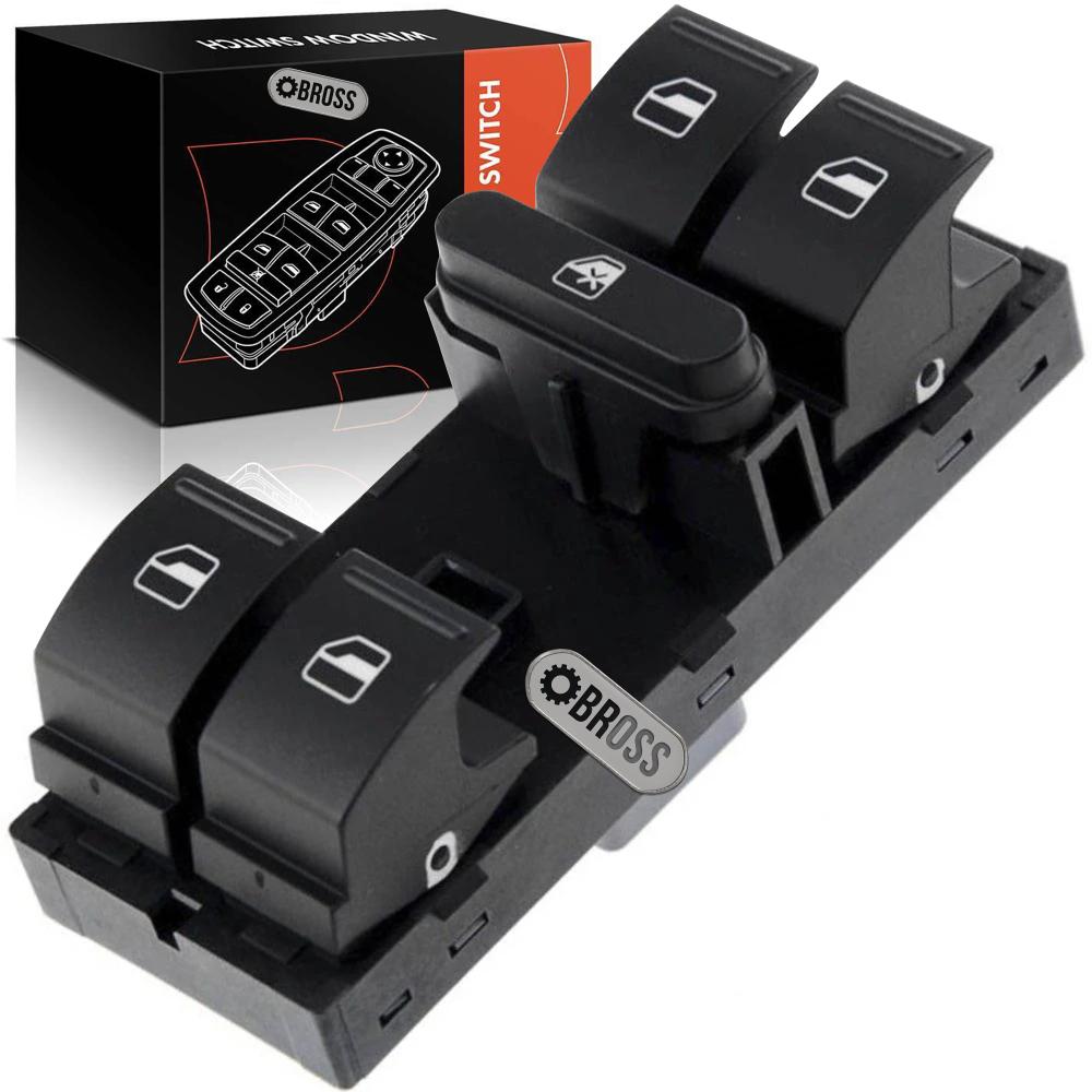 Блок управления, кнопки стеклоподъемника для Volkswagen Jetta 5, 6, Passat B6, B7, Golf, Skoda Fabia, Octavia, Rapid, Roomster, SuperB, 5JD959858