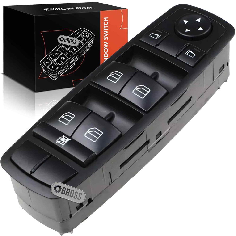 Блок управления, кнопки стеклоподъемника Mercedes ML W164, GL W164, A2518300090, 2518200110, 2518300090 (без складывания зеркал)
