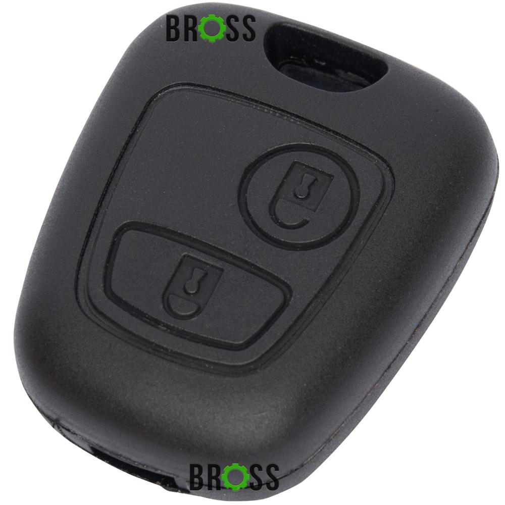 Корпус ключа на 2 кнопки Citroen Berlingo , Citroen Xsara , Xsara Picasso ( під вузьке лезо )