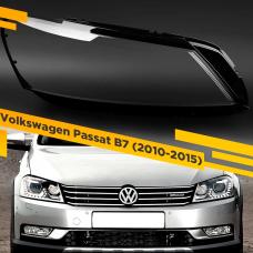 Стекло фары VW Volkswagen Passat B7 USA Halogen (2010-2015) правое