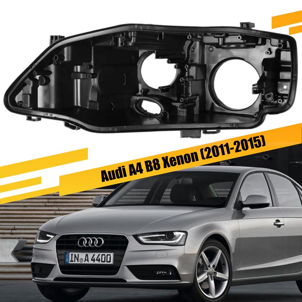 Корпус фары Audi A4 B8 Xenon (2011-2015) рест левый 8K0941003, 8K0941004