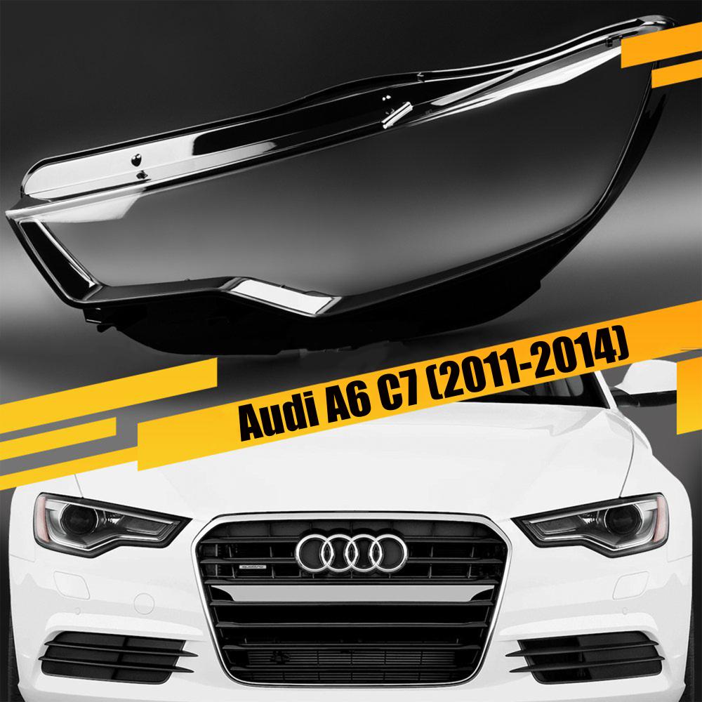Стекло фары Audi A6 C7 (2010-2014) дорест левое 4G0941003M, 4G0941003B, 4G0941043C, 4G0941043B, 4G0941043E, 4G0941753, 4G0941753C, 4G0941753D