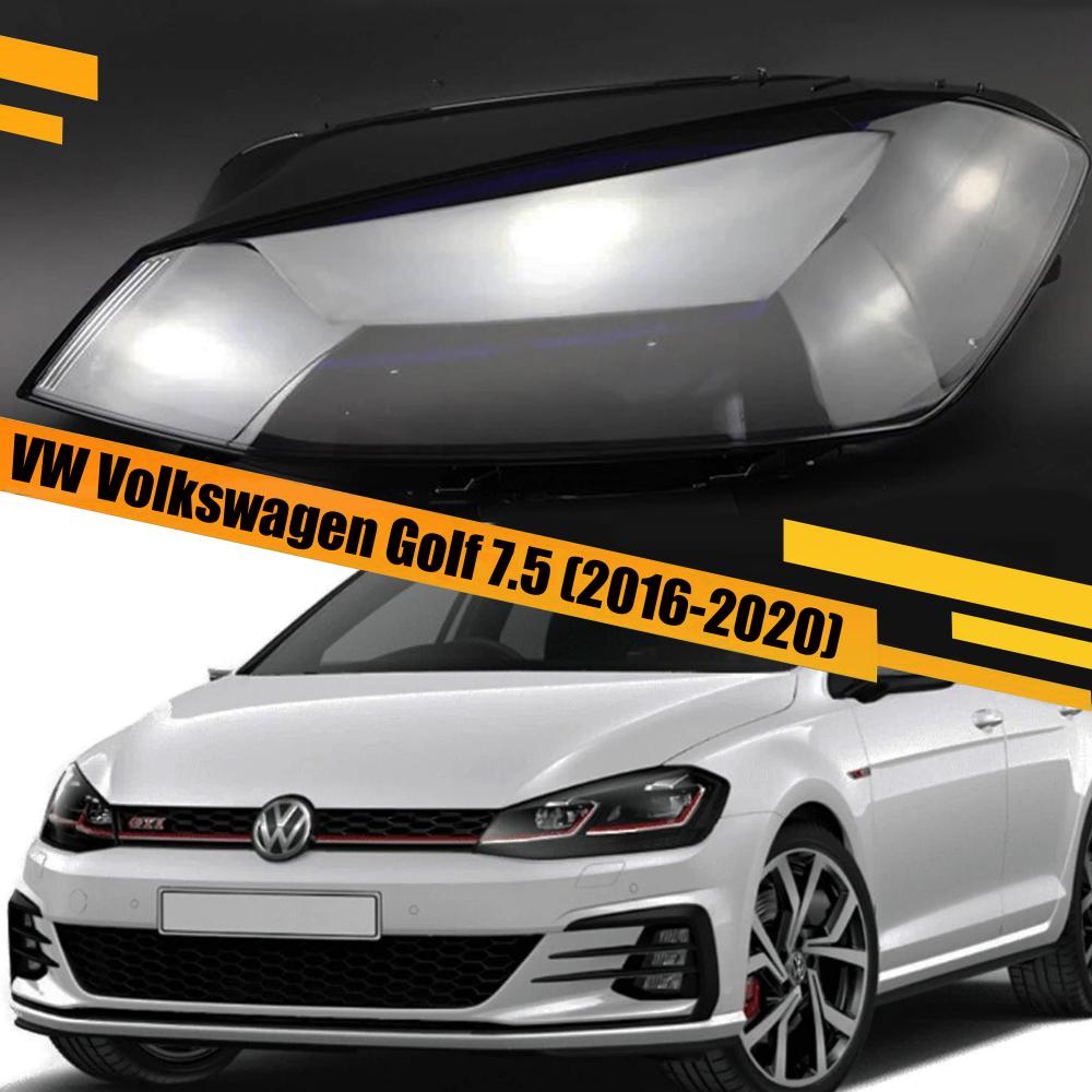 Стекло фары VW Volkswagen Golf 7.5 (2016-2020) рест левое