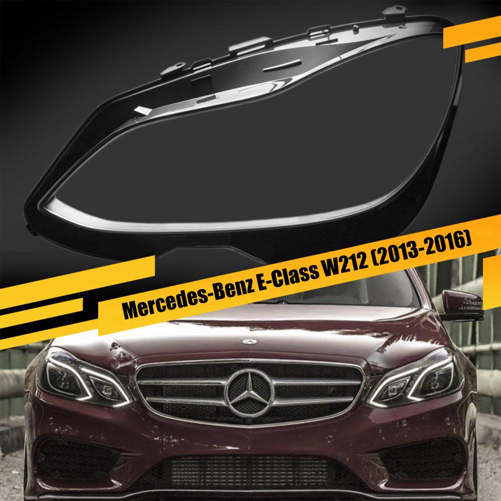 Стекло фары Mercedes-Benz E-Class W212 (2013-2016) рест левое