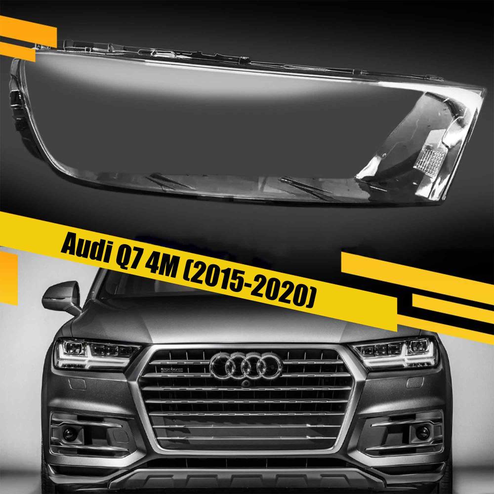 Стекло фары Audi Q7 4M (2015-2020) дорест правое 4M0941773B