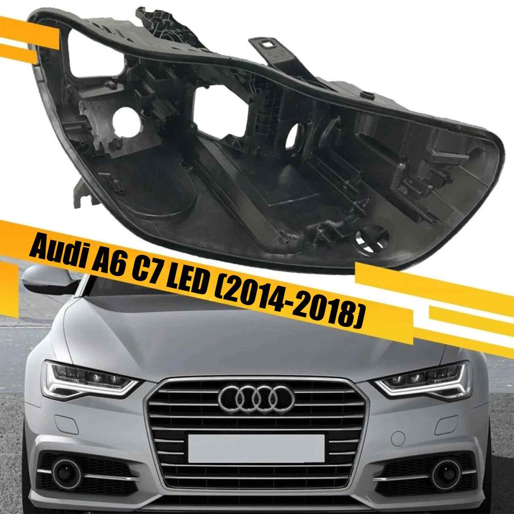 Корпус фары Audi A6 C7 LED (2014-2018) рест правый 4G0941043G, 4G0941044G