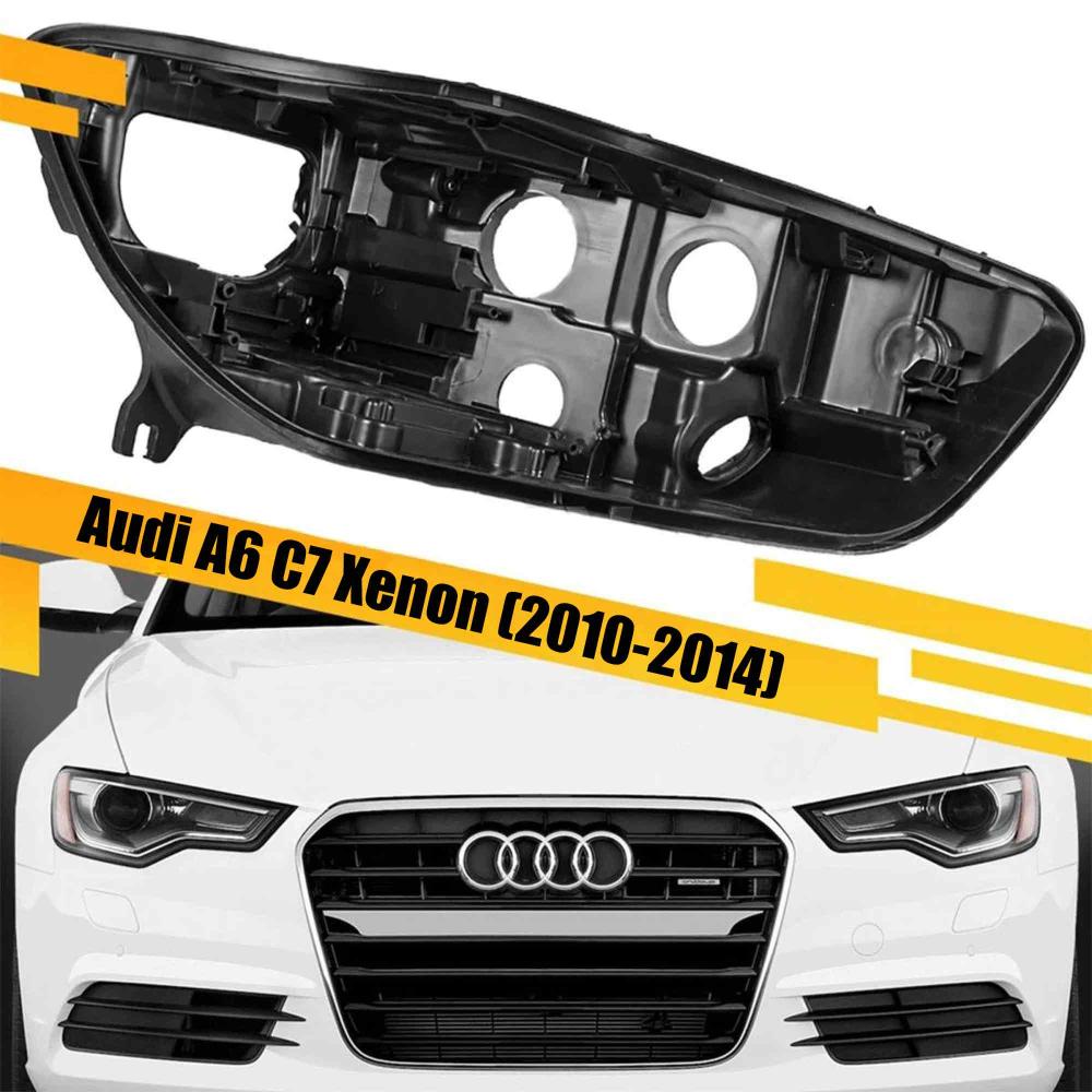 Корпус фары Audi A6 C7 Xenon (2010-2014) дорест правый 4G0941003M, 4G0941004M