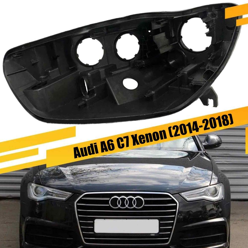 Корпус фары Audi A6 C7 Xenon (2014-2018) рест левый