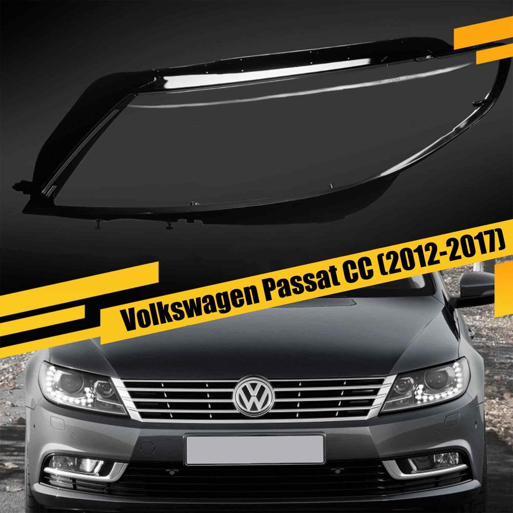 Стекло фары VW Volkswagen Passat CC (2012-2017) рест левое