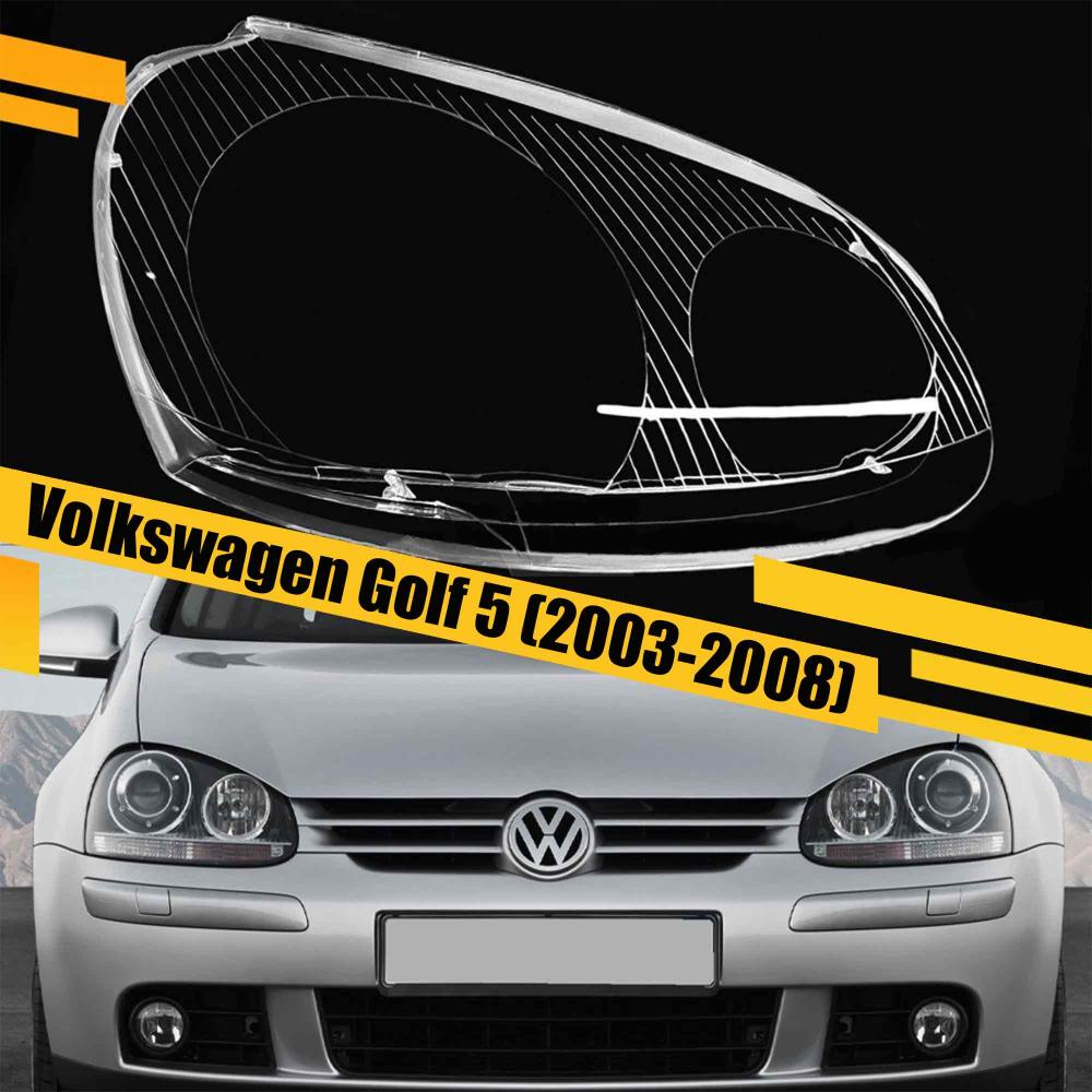 Стекло фары VW Volkswagen Golf 5 (2003-2008) правое