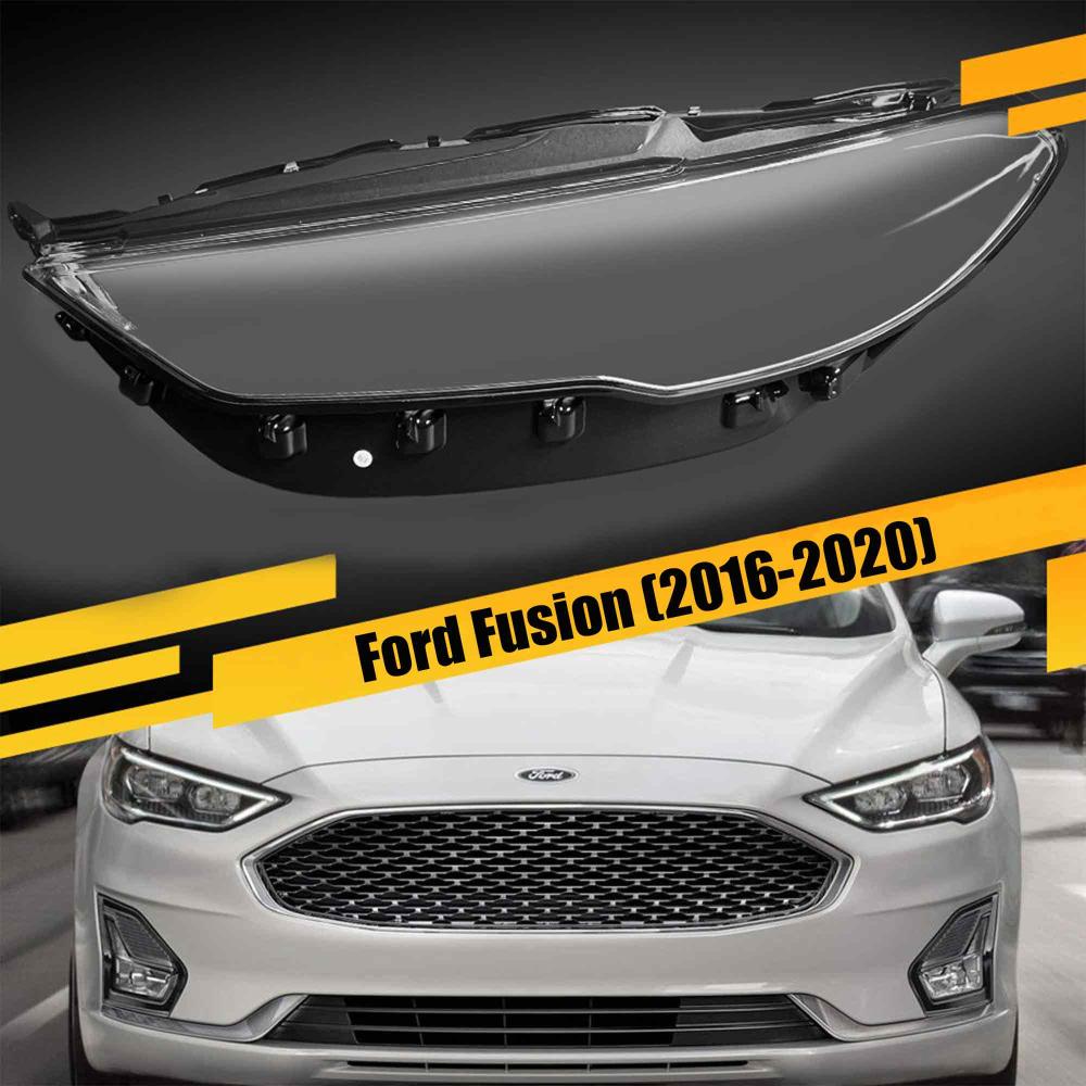 Скло фари Ford Fusion (2016-2020) рест ліве