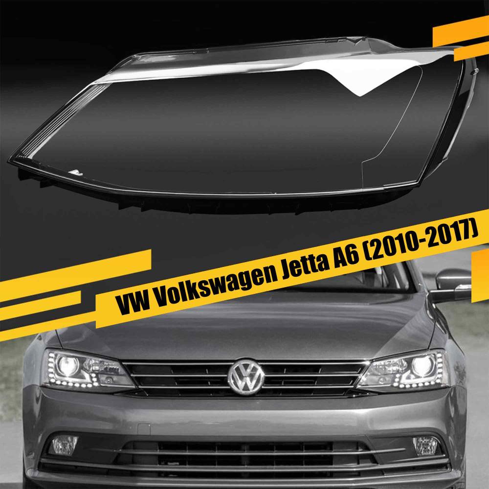 Стекло фары VW Volkswagen Jetta A6 (2010-2017) левое