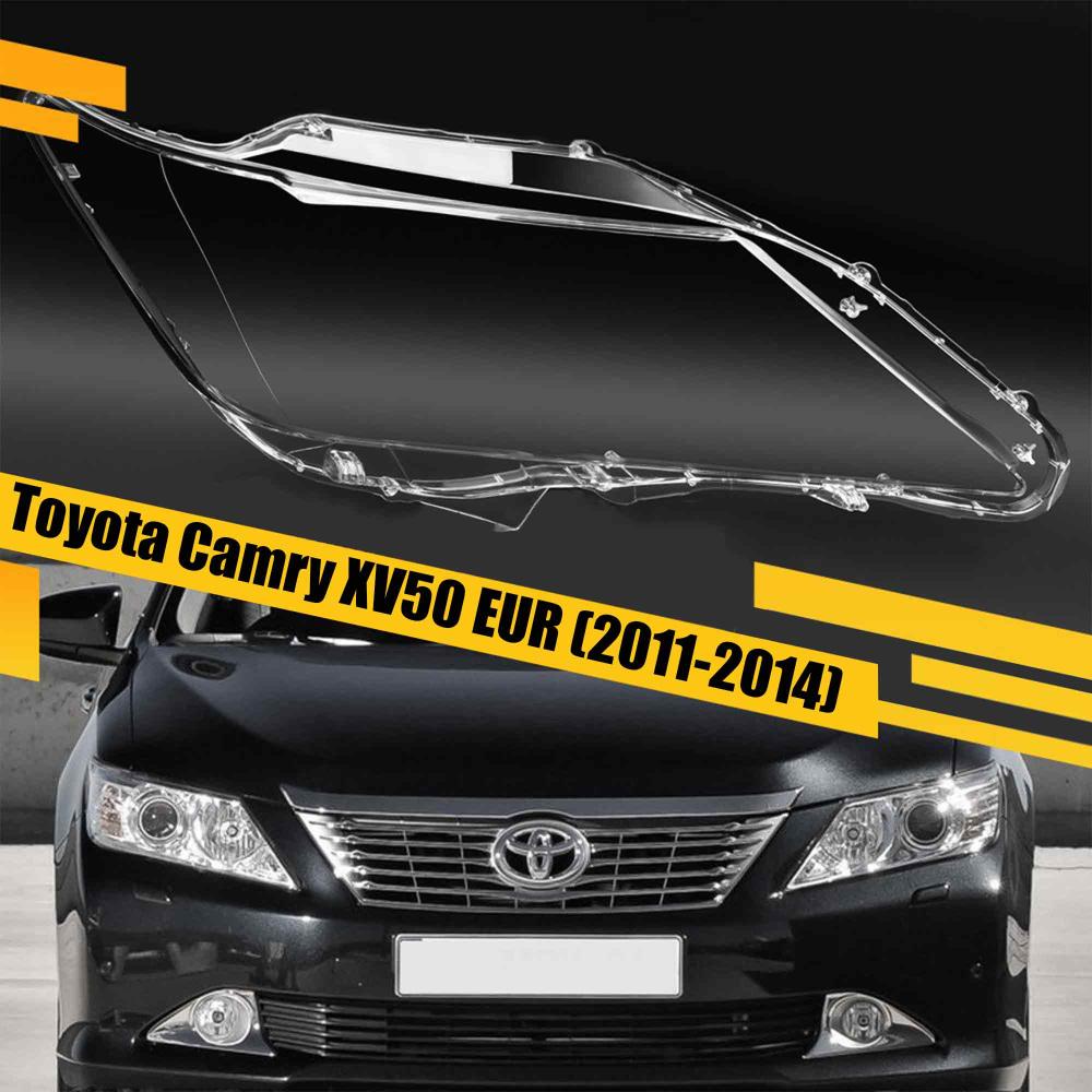 Стекло фары Toyota Camry XV50 EUR (2011-2014) дорест правое