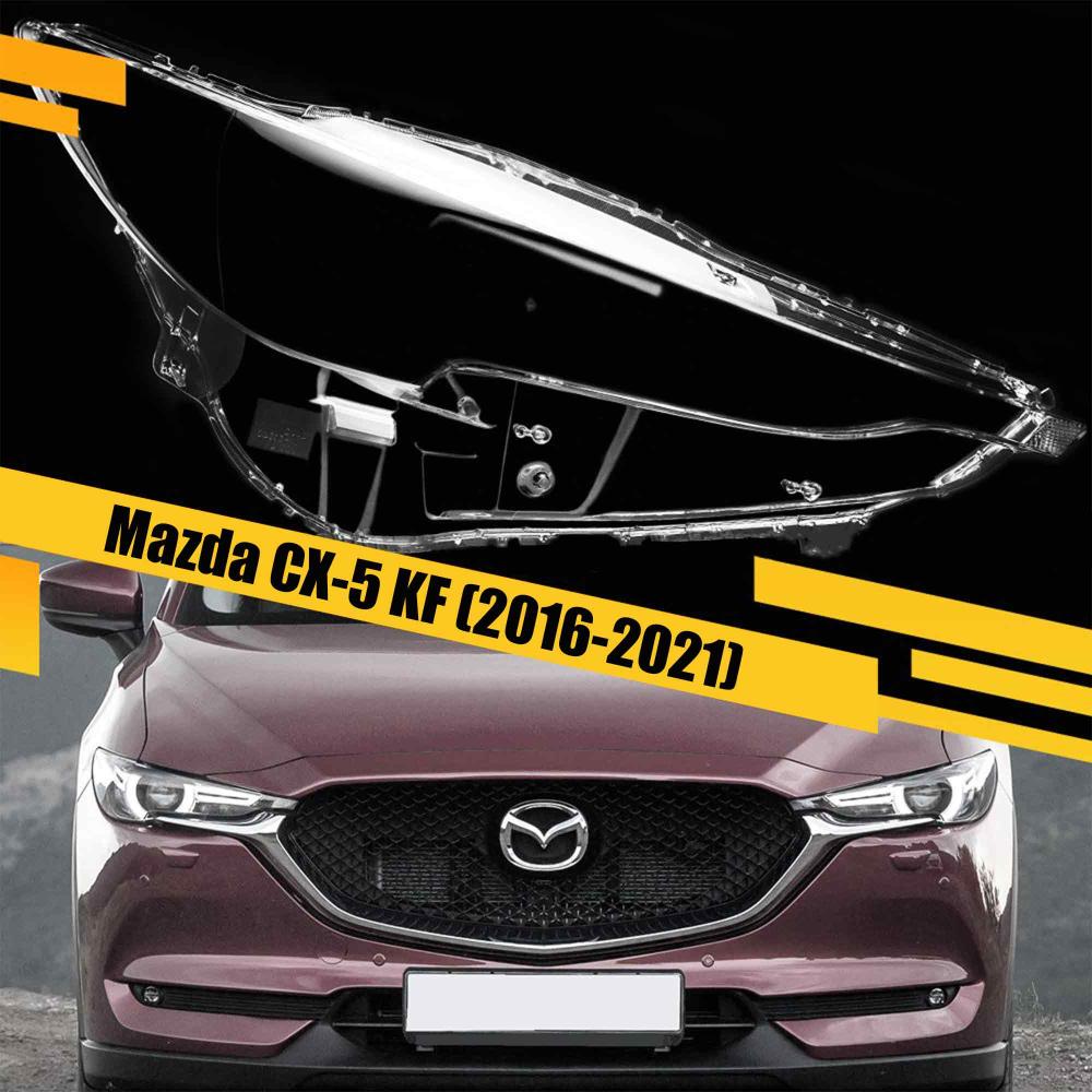 Стекло фары Mazda CX-5 KF (2016-2021) дорест правое