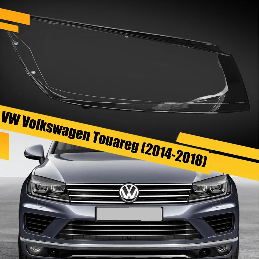 Стекло фары VW Volkswagen Touareg (2014-2018) рест правое