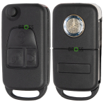 Выкидной корпус ключа на 3 кнопки Mercedes W168 W124 W202 W203 W638 W163 SLK Vito (узкое лезвие)