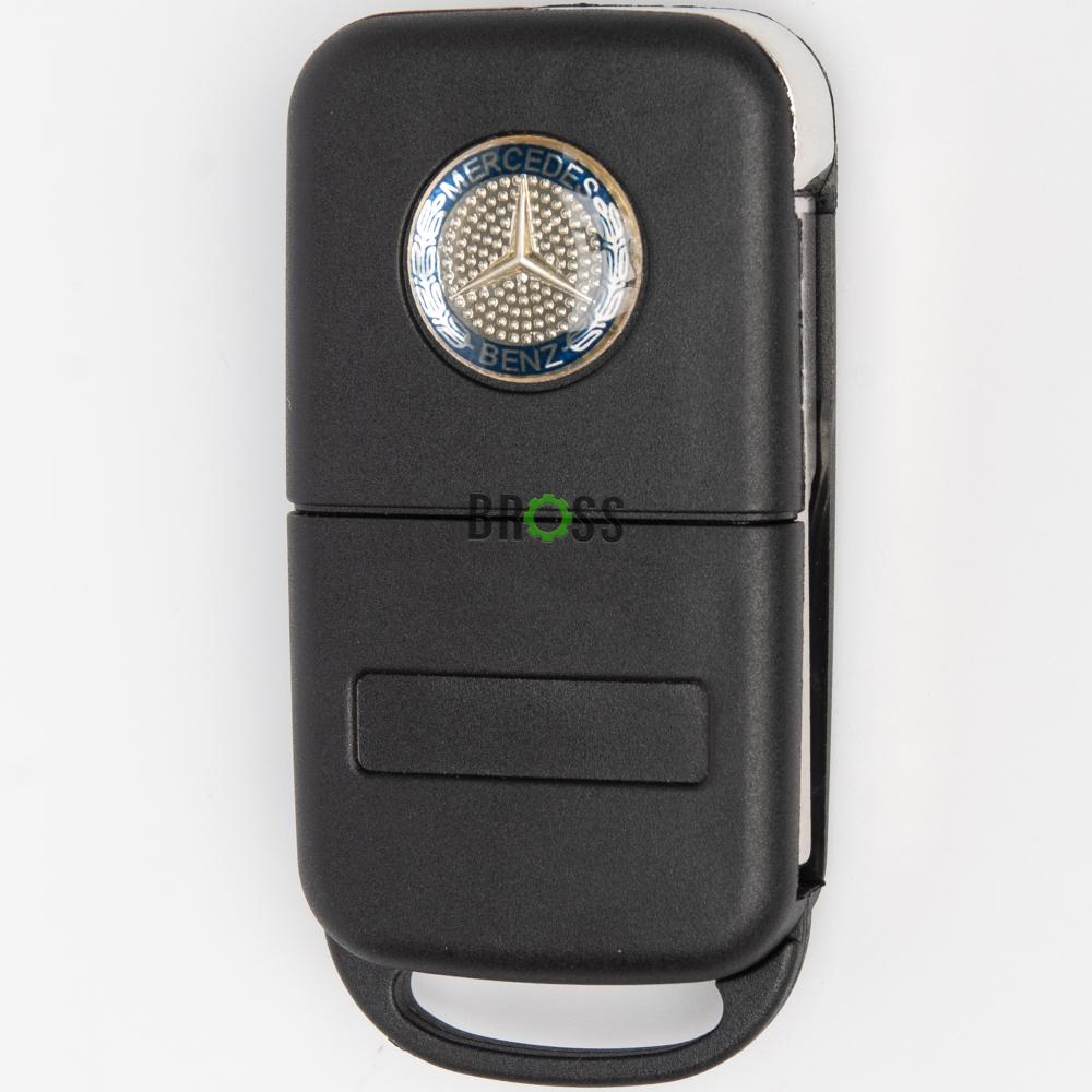Выкидной корпус ключа на 3 кнопки Mercedes W168 W124 W202 W203 W638 W163 SLK Vito (узкое лезвие)