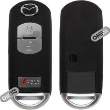 Корпус ключа на 3 кнопки Mazda CX-5, CX-7, CX-9, Mazda 2, 3, 5 ,6 ( 2 кнопки + HOLD )