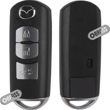 Корпус ключа на 3 кнопки Mazda CX-5, CX-7, CX-9, Mazda 2, 3, 5 ,6