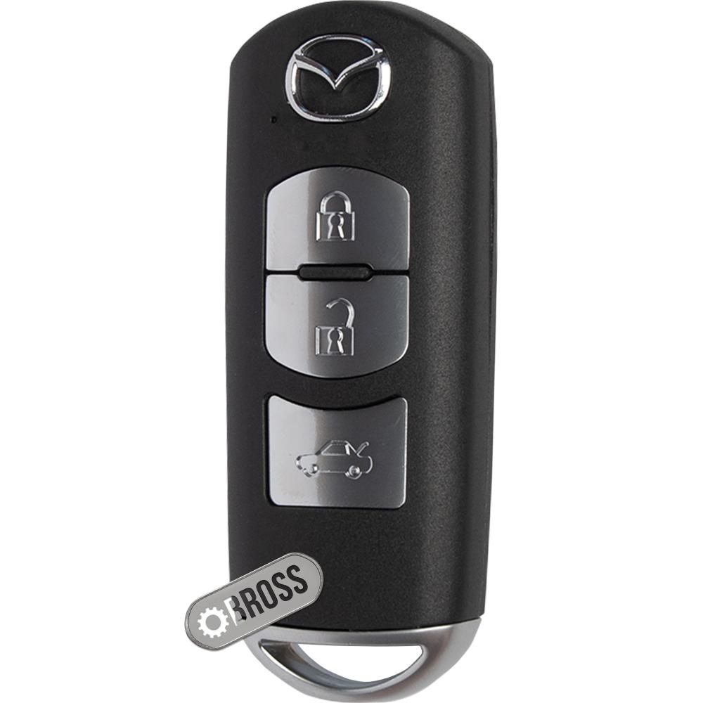 Корпус ключа на 3 кнопки Mazda CX-5, CX-7, CX-9, Mazda 2, 3, 5 ,6