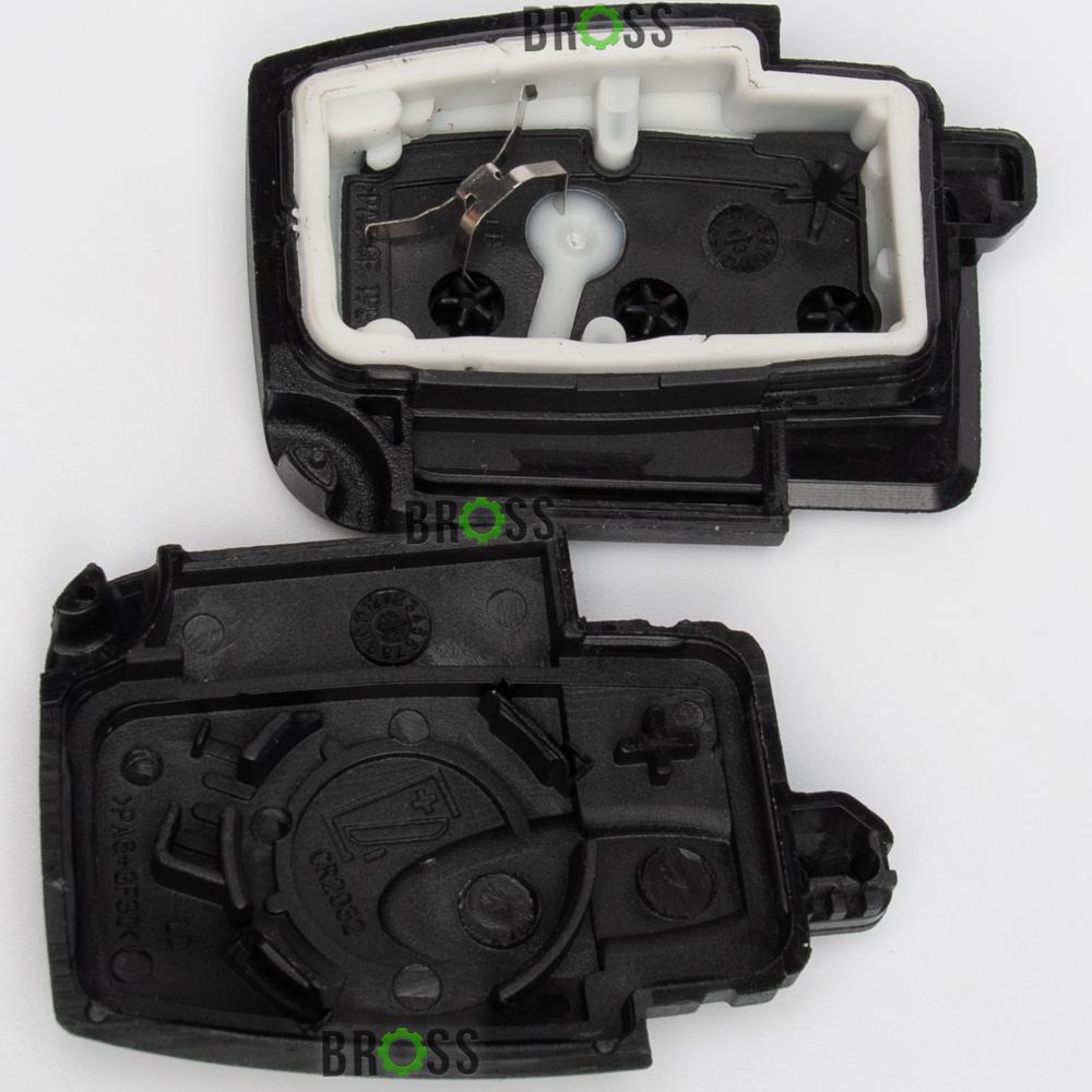 Корпус ключа Ford Focus, Mondeo, Fiesta, C MAX, Galaxy на 3 кнопки под лезвие FO21(болванка, заготовка, ключ форд фокус, мондео, фиеста)