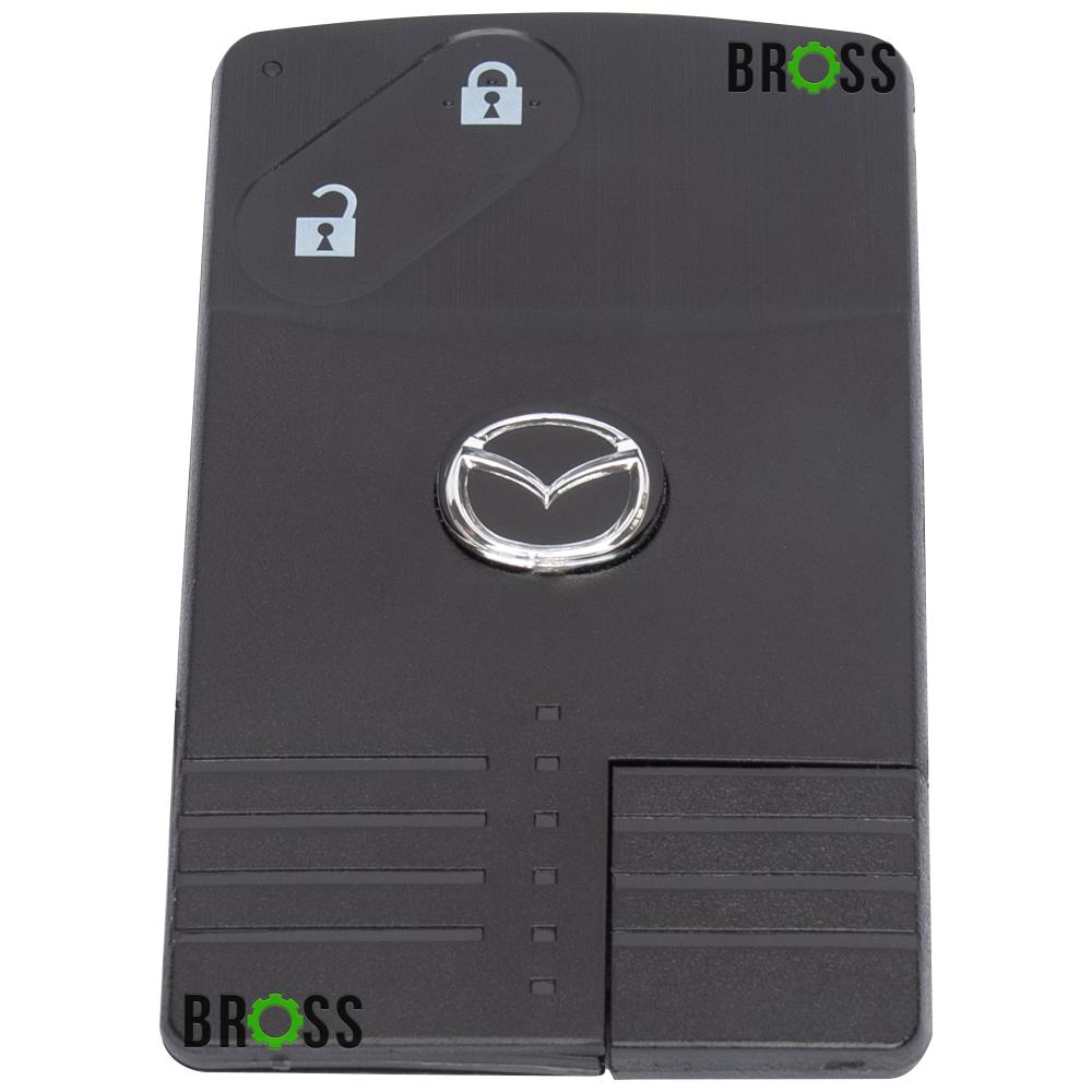 Ключ карта корпус ключа на 2 кнопки Mazda CX5, CX7, CX9, MX