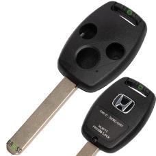 Корпус ключа на 3 кнопки Honda Accord 7, Civic, CR-V, Pilot, Odyssey (с местом под иммобилайзер)