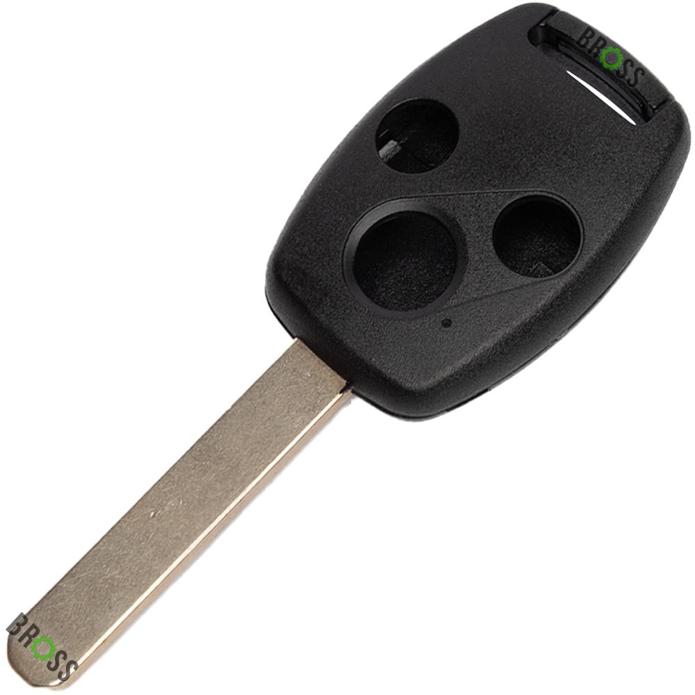 Корпус ключа на 3 кнопки Honda Accord 7, Civic, CR-V, Pilot, Odyssey (с кнопками)