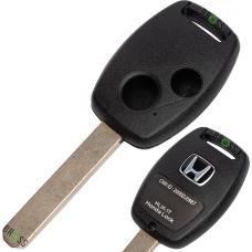 Корпус ключа на 2 кнопки Honda Accord 7, Civic, CR-V, Pilot, Odyssey (с местом под иммобилайзер)